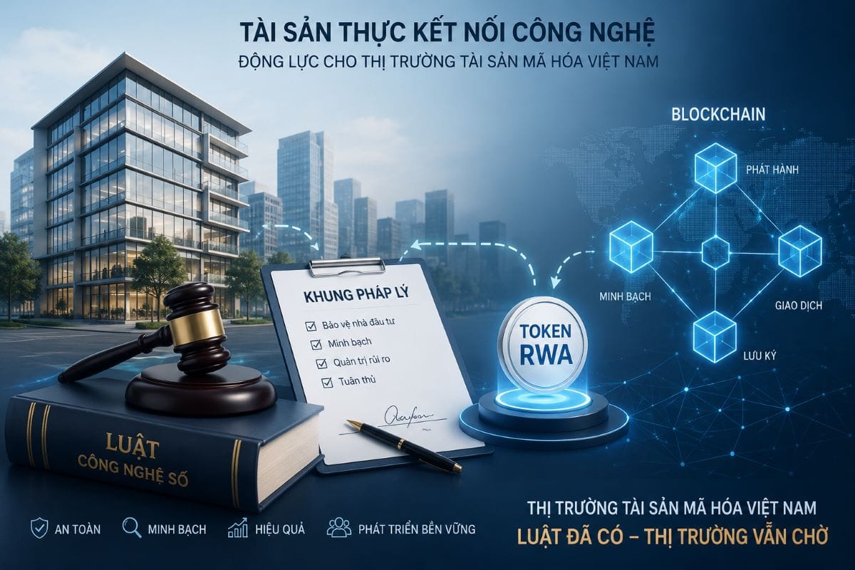 Thị trường tài sản mã hóa Việt Nam: luật đã có, thị trường vẫn chờ