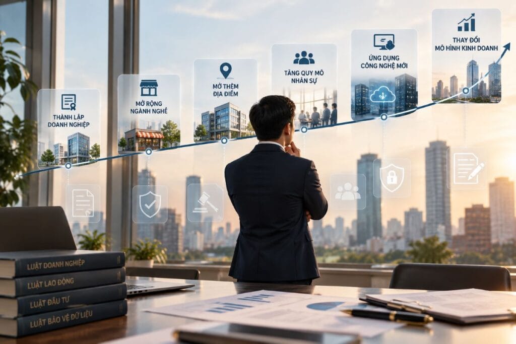 Doanh nghiệp quản trị nghĩa vụ pháp lý trong quá trình vận hành
